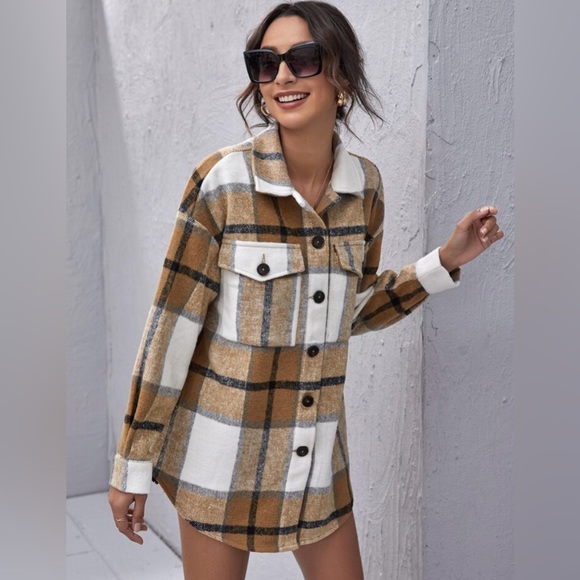 BEAUTIFUL LADIES SHACKET! New without tags. - Picture 1 of 6